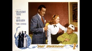 Lost Honeymoon 1947 Tom Conway Franchot Tone [upl. by Vokaay]