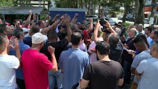 Protesto em São Bernardo do Campo [upl. by Trudey]