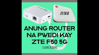 ROUTER NA PWEDI KAY ZTE F50 5G TAGALOG VLOG [upl. by Ilrahs160]