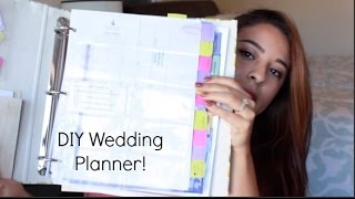 How To DIY Wedding Planning Binder How to  Wedding Planning [upl. by Melton520]