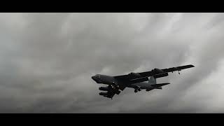 B52 Landing RAF Fairford [upl. by Norret262]