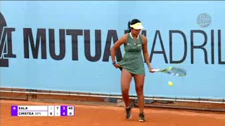 Alexandra Eala vs Sorana Cirstea Highlights 3rs set [upl. by Kulsrud797]