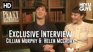 Cillian Murphy amp Helen McCrory Interview  Peaky Blinders Season 2 HD [upl. by Enomaj]