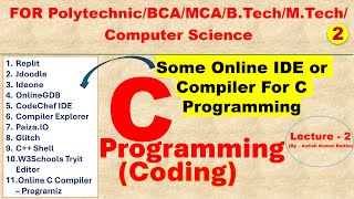 Online Compiler for C  Online Compiler C  C Compiler  Online IDEs for C Programmers [upl. by Brockwell]