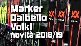 Dalbello Marker Volkl novità 20182019 da ISPO [upl. by Laurent]