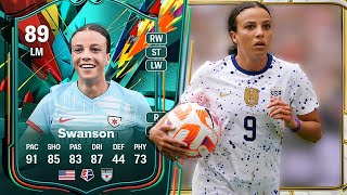 89 SWANSON Player Review Ea Sports Fc 25 [upl. by Seana868]