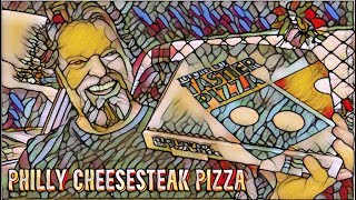 Dominos Philly Cheesesteak Pizza Taste Test [upl. by Nanny]