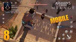 Assassins Creed Mirage iOS Gameplay Walkthrough Part 8 [upl. by Ailadi]