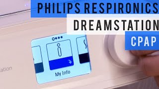 Philips Respironics Dreamstation Complete video guide  complete tutorial  Complete setup [upl. by Everard]