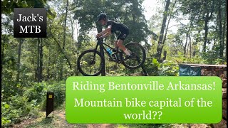 Riding Bentonville The MTB Capital of the World [upl. by Ahsilav]