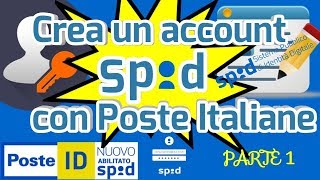 Crea un account SPID parte 1 [upl. by Eednas]