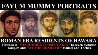 Fayum Mummy Portraits GREEKS OR EGYPTIANS [upl. by Yanttirb]