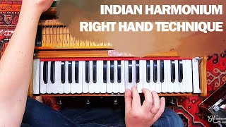 How To Play Harmonium The Right Hand  The Harmonium Evolution Course™ [upl. by Afatsuom]