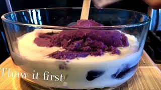 Ube kalamay with Latik [upl. by Itsuj]