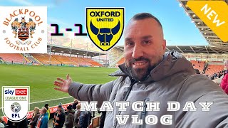 Is BLACKPOOL the best fixture of the season • Blackpool 11 Oxford United [upl. by Ellenet]