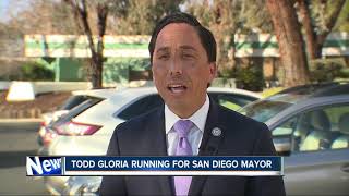 Todd Gloria officially announces run for San Diego mayor [upl. by Einotna141]