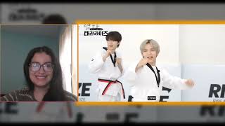 WE RIIZE Ep 20 amp 21 TaekwonRise  Reaction🧡 [upl. by Aidnac]