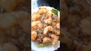 Delicious Bean curdTofu for Dinner recipe tofu cooking prawns shortvideo satisfying [upl. by Walli756]