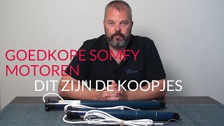 Goedkope Somfy motoren  dit zijn de koopjes [upl. by Atinat]