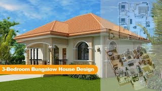 3 Bedroom Bungalow House Design [upl. by Lindsley]