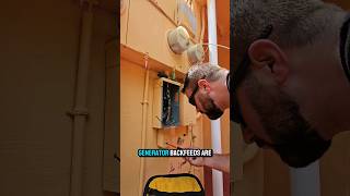 Replacing 100 amp main breaker and removing wire on illegal generator backfeed outlet Raphael Simon [upl. by Pepe567]