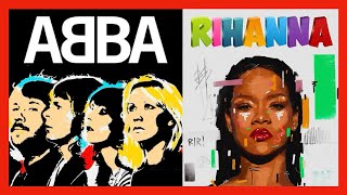 quotWinner Dancing Liftquot  ABBA vs Rihanna mashup [upl. by Aikem]