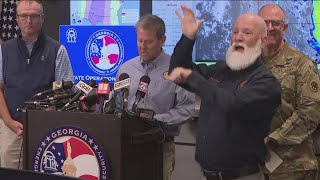 Georgia Gov Kemp gives update on storm preparations ahead of Hurricane Helene [upl. by Rakia]