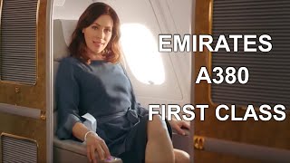 Emirates Airline A380 First Class Experience [upl. by Janean]