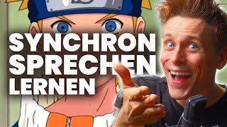 SYNCHRONSPRECHEN LERNEN mit quotNarutoquot synchronsprecher naruto fandub anime narutoshippuden [upl. by Suckow133]