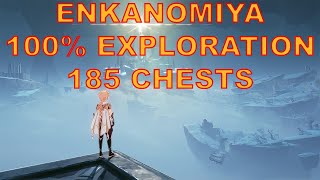 Enkanomiya 100 Exploration 185 All Chest Locations Genshin Impact [upl. by Aneri]