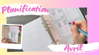 PLANIFICATION BUDGET AVRIL  SYSTÈME DES ENVELOPPES ✉️ [upl. by Olnek]