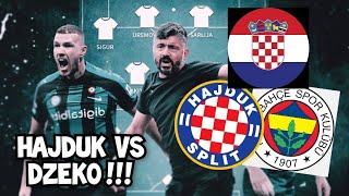 Hajduk Protiv Dzeke igra prijateljski mec Hajduk  Fener hajduksplit edindzeko fenerbahçe [upl. by Newmark]