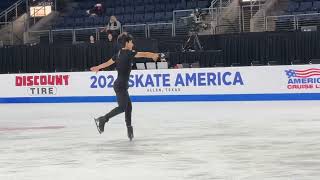 Donovan Carrillo Skate America 2024 Practice Day 1 [upl. by Legra]