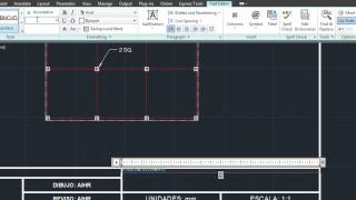 TEXTOS EN AUTOCAD [upl. by Althee]