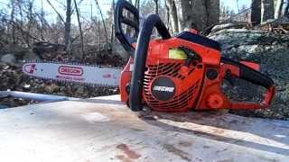 Echo CS 400 Chainsaw Review [upl. by Eleinad]