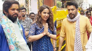 Avika Gor amp Anjum Sharma Spotted At Lalbaugcha Raja Darshan [upl. by Betthel]