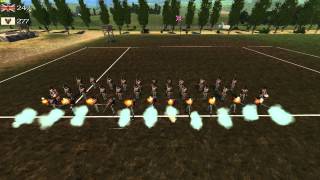 32nd Regiment Countermarch Drill [upl. by Holub737]