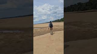 fish sandbank the mighty essequibo River beautiful views [upl. by Kehr]