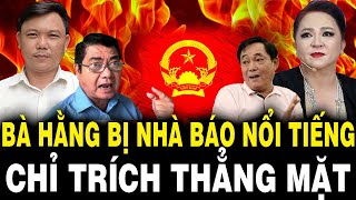 Bà Hằng Bị Nhà Báo NỔI TIẾNG Chỉ Trích THẲNG MẶT ‘Đừng Làm Từ Thiện Rồi Kể Ơn Nghĩa’ [upl. by Parnell274]