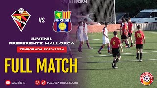 Penya Arrabal B vs Poblense B  Juvenil Preferente Grupo A  Jornada 24 [upl. by Sadnac]