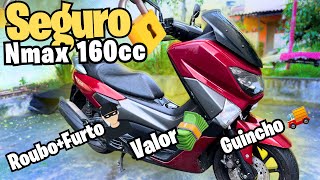 SEGURO PARA MOTO YAMAHA NMAX 160cc [upl. by Atiuqcaj]