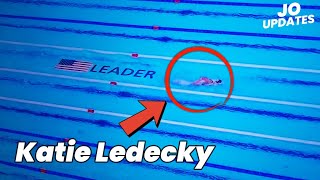 WOW Unstoppable USA’s Katie Ledecky makes Olympic History with Gold in 1500m Freestyle [upl. by Aratahs]