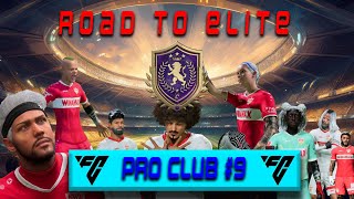 FC25  Road To ELITE Div ProClubs 9 [upl. by Elleynad]