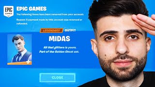 Why Fortnite REMOVED Midas [upl. by Orland625]