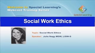 Social Work Ethics [upl. by Atinram638]