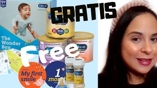 Enfamil GRATIS te explico como conseguir mas de 400 en productos  CAJA DE REGALO ENFAMIL [upl. by Aneelas]