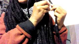 HOW TO APPLY DREADLOCK CUFFS JEWELRY TUTORIAL [upl. by Pedersen]