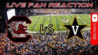 South Carolina vs Vanderbilt Live Fan Reaction [upl. by Elda]