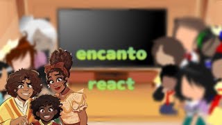 encanto react to dolores antonio and camilo  encanto  gacha club  lazy  by  angie DF [upl. by Bourke100]