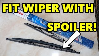 How To Replace Windscreen Wipers Kia Picanto [upl. by Keraj]